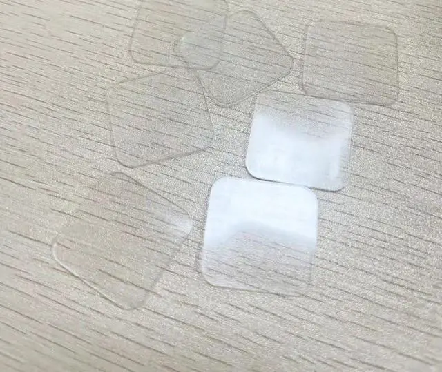 Alt view image 5 of 7 - 40 Double Sided Clear Mounting Square Tape, Self Adhesive Gel Sticky Pads - Waterproof & Removable - Transparent - DIY Craft (30mm x 40)