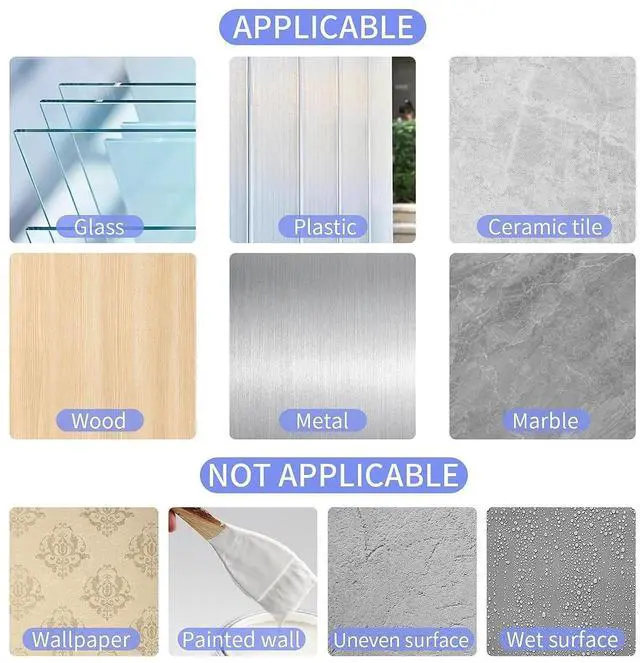 Alt view image 6 of 7 - 40 Double Sided Clear Mounting Square Tape, Self Adhesive Gel Sticky Pads - Waterproof & Removable - Transparent - DIY Craft (30mm x 40)