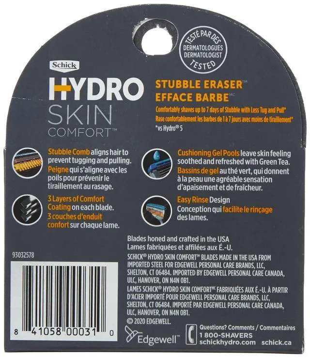 Alt view image 2 of 7 - Eraser Refills Stubble Razor Refills, 4 Count