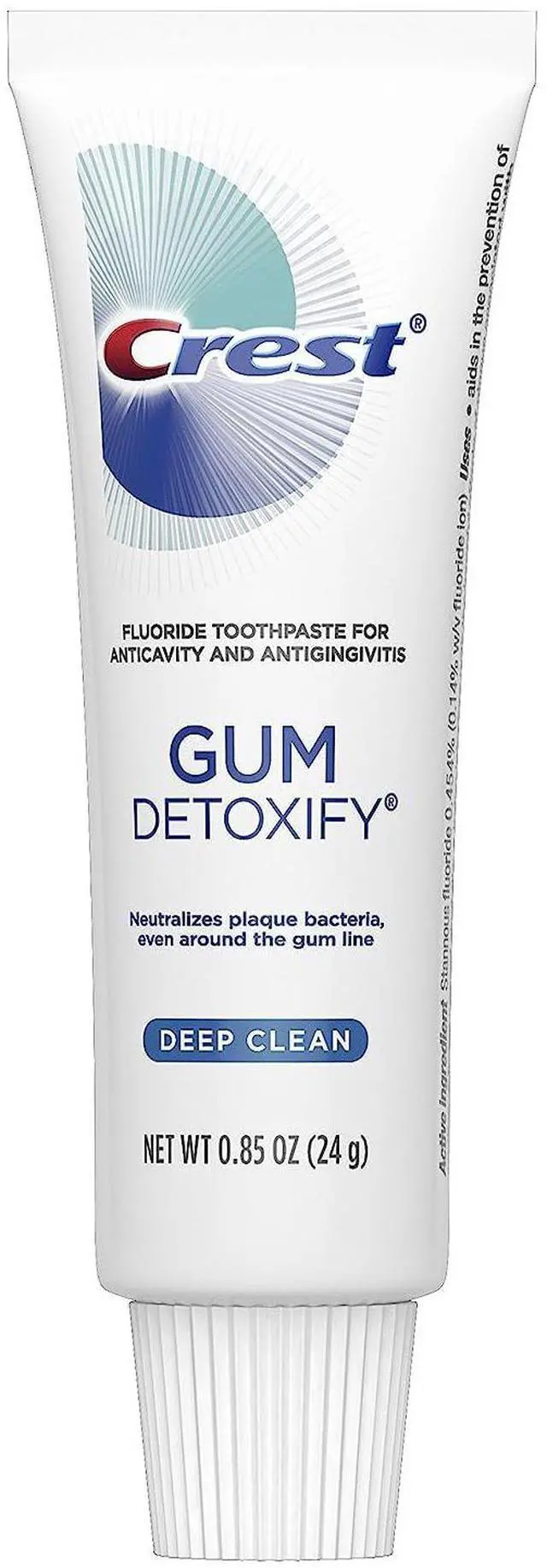 Main image of Detoxify Deep Clean Toothpaste, 0.85 Ounce Travel Size