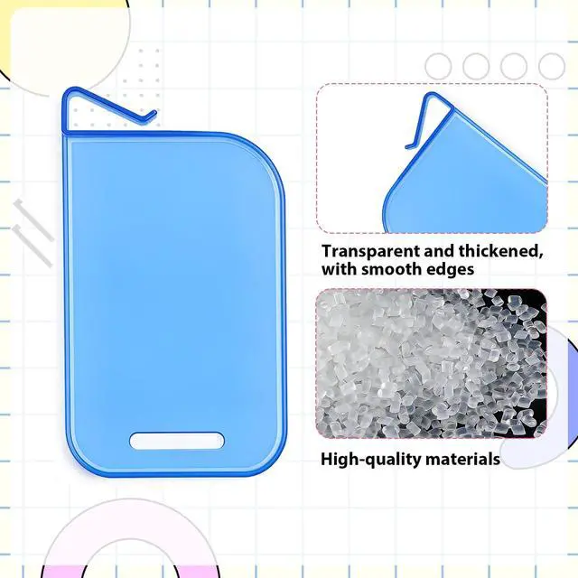 Alt view image 6 of 7 - Card Box Dividers Trading Card Dividers, Adjustable Plastic Storage Box Partition Clips, Cardboard Separators for Collectors