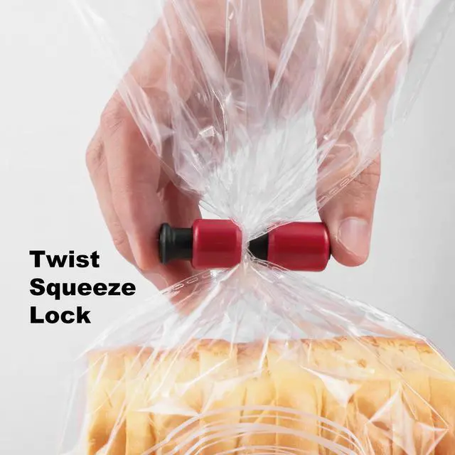 Alt view image 3 of 7 - Chip Clips 6 Pack Bag Clips for Food, Snack & Bread Bag Sealers for Chips and Kitchen Storage