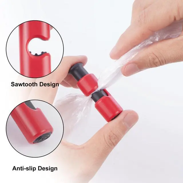 Alt view image 5 of 7 - Chip Clips 6 Pack Bag Clips for Food, Snack & Bread Bag Sealers for Chips and Kitchen Storage
