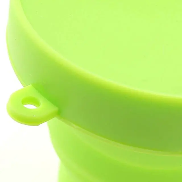 Alt view image 7 of 7 - Collapsible Cup Compact Silicone, Reusable Food Grade Folding Mug with Lids, Expandable Retractable Drinking Set, Portable, Pocket Size for Outdoor Camping Travel and Hiking