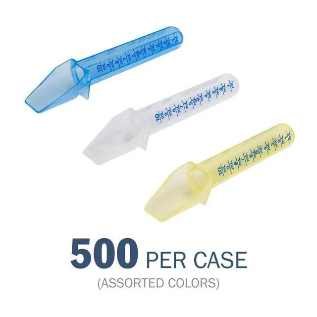 Alt view image 2 of 6 - Oral Medicine Spoon, 10 mL Calibrated Dispenser, BPA-Free | Accurate Measurement Markings Support Precise Liquid Portions For Babies And Toddlers, Made In USA, Color May Vary