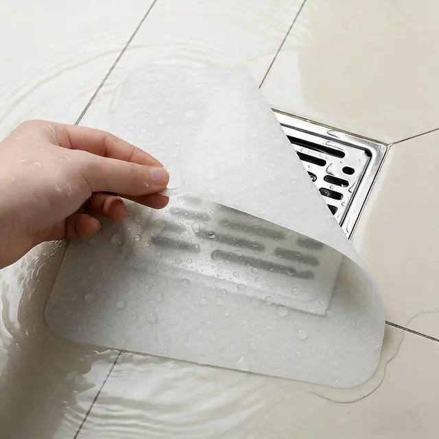 Main image of 8x8 Inch Silicone Floor Drain Covers, 2 Pack Anti-Odor Mats Deodorizing Plugs to Keep Bugs Out, Silica Gel Drain Plugs Bathtub Drain Cover Sewer Deodorization Floor Drain Mat