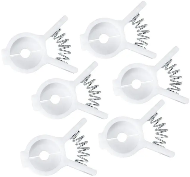 Main image of Select Plastic Bread and Bagel Clip, 6 Piece Set, White