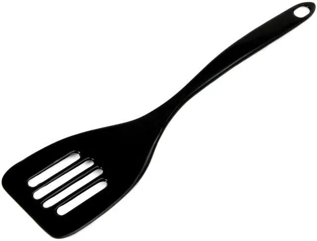 Main image of Chef Craft Basic Melamine Slotted Turner/Spatula, 11.25 inch, Black
