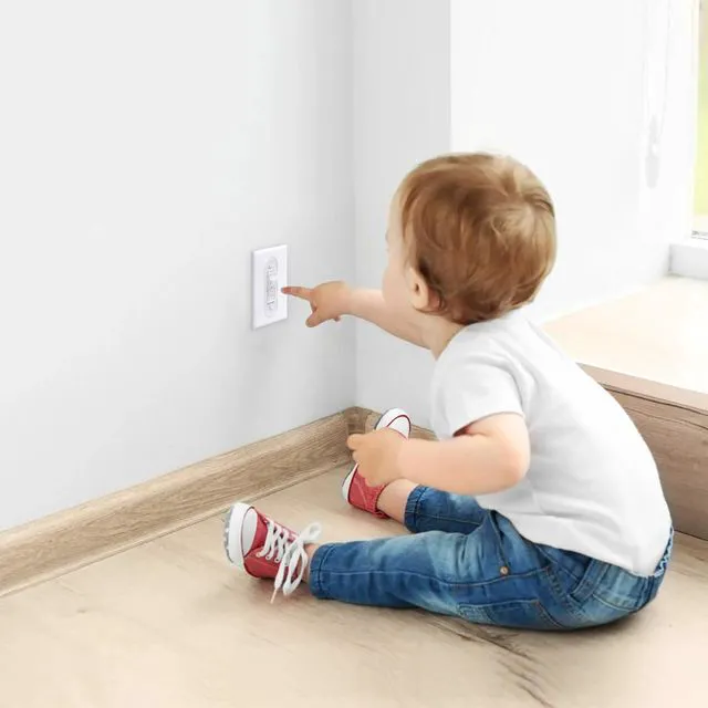 Alt view image 2 of 7 - Wall Switch Guard, Childproof Light Switch Cover Guard | Toggle Style | Light Switch Protection | Lock Toggle Switch in On or Off Position | 1 Pack, Clear