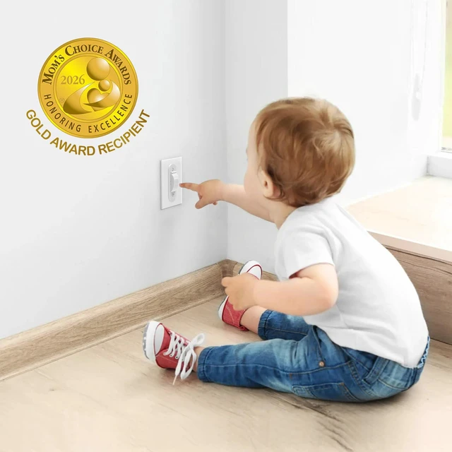 Alt view image 2 of 7 - Wall Switch Guard, Child Proof Light Switch Cover Guard | Toggle Style | Light Switch Protection | Keep Toggle Switch in On or Off Position | 1 Pack, White