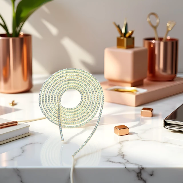 Alt view image 5 of 7 - Cable Protector, Chargers Cable Protector Data Cable Protect Sleeve Charger Cover, Headphone Cable Saver for Phone Earphone USB Data Cable Charger Protector,Cable Sleeves (Laser Gold)