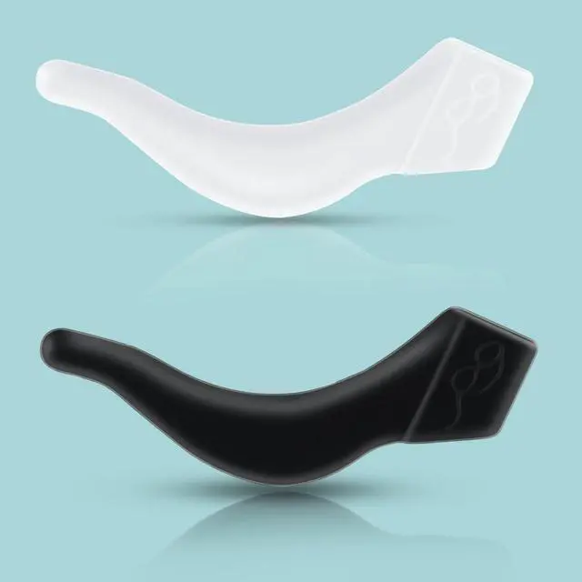 Alt view image 5 of 7 - 14 Pairs Ear Hook Glasses Strap Eyeglasses Ear Grip Silicone Eyeglass Holder Anti-Slip Eyeglasses Ear Grip Hooks Safety Eyewear Retainer for Sunglasses Temple Tips Sleeve Retainers for Eyeglass