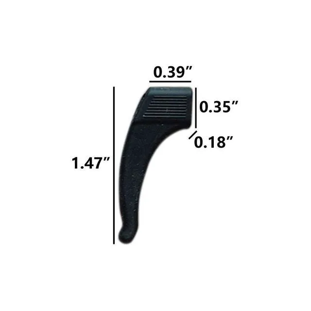 Alt view image 6 of 7 - ScivoKaval Eyeglass Strap Holder Eyewear Retainer Silicone Anti Slip Holder for Sport Glasses Ear Grip Hook Sunglasses Tips Sleeve Retainer for Kids and Adults 12 Pairs Multicolor with Storage Box