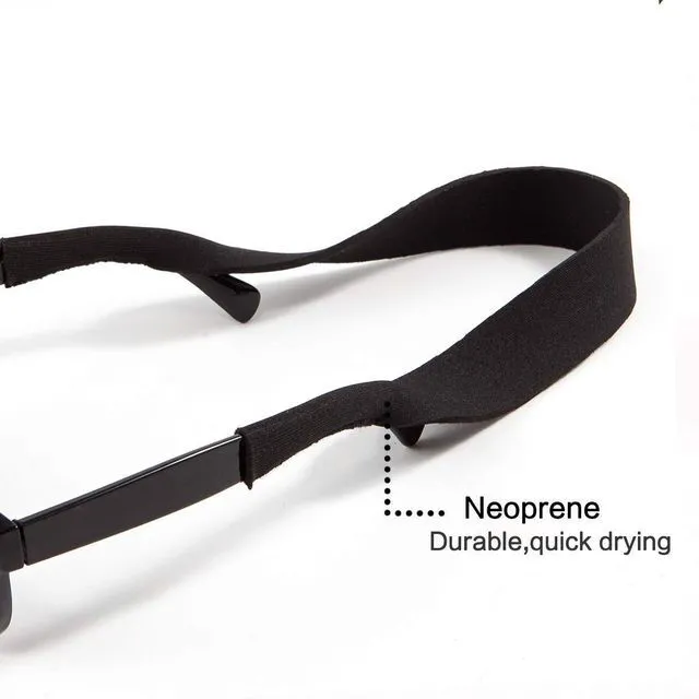 Alt view image 6 of 7 - TRIUMPH VISION Floating Sunglasses Strap Float Glasses Eyewear Retainer 3PK | Neoprene Cord Lanyard Chain Sports Eye Glass String Shades Holder Eyeglass Rope Anti Slip for Swimming Men Women Kids Outd