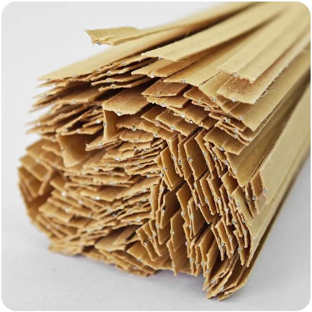 Alt view image 3 of 5 - 200PCS 4 Inch Kraft Paper Twist Ties, Reusable Cable Ties for Tying Bread, Plant Support, Bread Packaging, Candy Bags and Craft Projects (Brown)