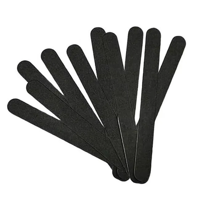 Alt view image 4 of 7 - Nail Files, Double-Sided Emery Boards, Black, Pack of 10