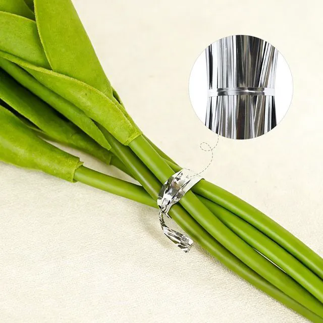 Alt view image 6 of 7 - Twist Ties 800 Pcs 5.9 Inch, Bag Closures for Plastic Bags & Bread | Reusable Twisty Ties for Candy, Cake Pops, DIY Crafts, Paper-Covered Wire Ties for Bakery, Treat Bags, Food Storage