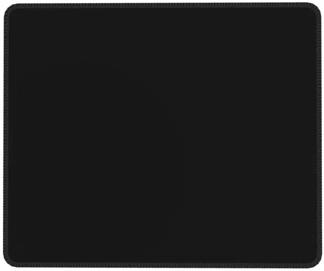 Main image of Mouse Pad with Photo, Personalized Mousepad with Logo/Picture/Name | Customized Mouse Pad for Desk, Personalized Non-Slip Rubber Pad for Office, Home, Business Gifts, Pure Black, 7.9x9.5in