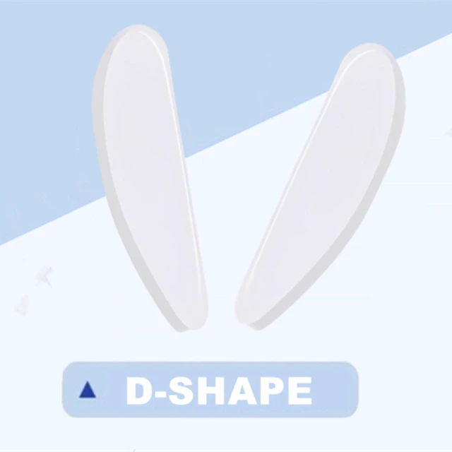 Alt view image 4 of 7 - Nose Pads,40Pack Silicone Nose Pads for Glasses,Professional Adhesive Glasses Noses Grips Non Slip for Eyeglasses Sunglasses,1mm,Clear.