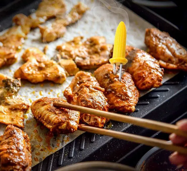 Alt view image 5 of 7 - CandyHome 20 Pack Stainless Steel Corn Holders Corn on The Cob Skewers | for BBQ Twin Prong Sweet Corn Holder Home Cooking Fork