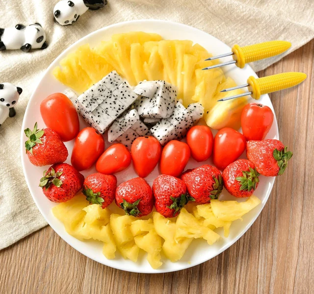Alt view image 4 of 7 - CandyHome 20 Pack Stainless Steel Corn Holders Corn on The Cob Skewers | for BBQ Twin Prong Sweet Corn Holder Home Cooking Fork
