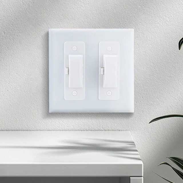 Alt view image 5 of 6 - Roxiuc Switch Cover Guard - Child Proof Light Switch Cover (White, 6pc)
