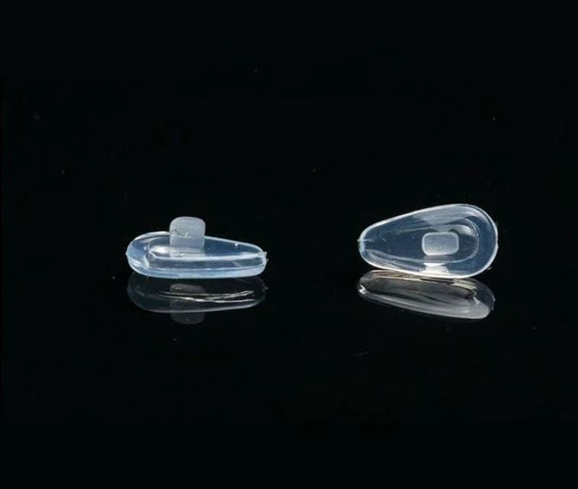 Alt view image 5 of 5 - Push in Nose Pads,10 Pairs Glasses Replacement Air Cushion Nose Pieces,Anti Slip Soft Silicone Air Chamber Nosepads for Eyeglasses, Sunglass