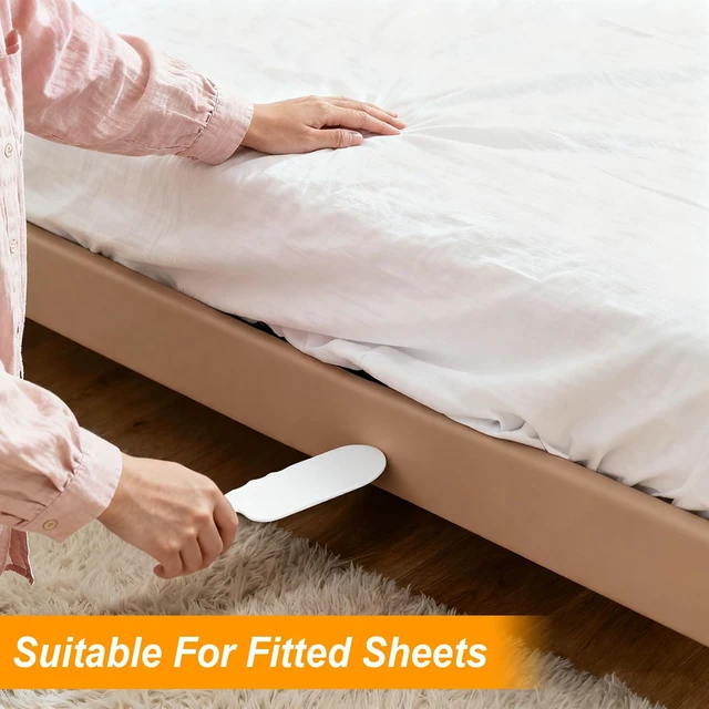 Alt view image 4 of 7 - ZEYIYER Bed Sheet Tucker Tool, Long Handle Mattress Lifter Tool | 10.6in Sheet Tucker Arthritis-Friendly Easy Mattress Lifter Bed Sheets Wedge to Help Protect Your Hand