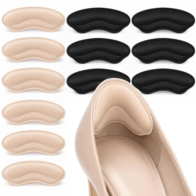 Main image of 12 Pcs Heel Grips, Shoe Inserts and Heel Pads for Shoes Too Big | soft foam cushions, anti slip, back of shoe, prevent blisters, pain relief, for loose shoes, women and men