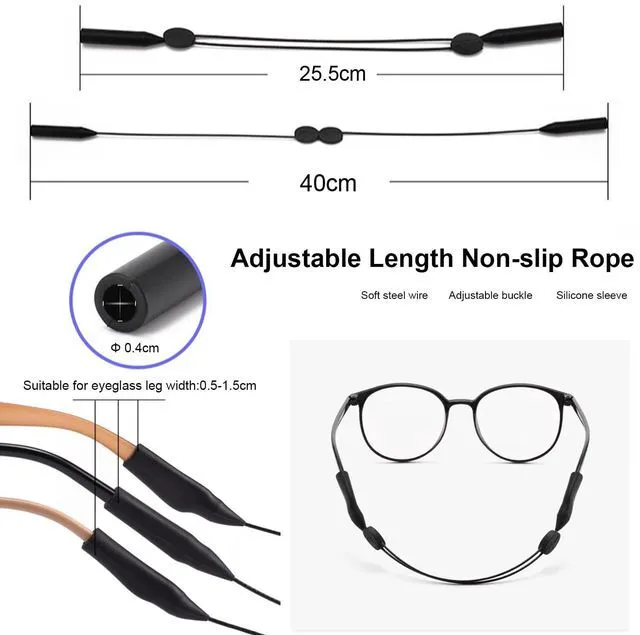 Alt view image 3 of 6 - Ear Grips, Anti Slip Strap Anchor Silicone Ear Cushions | Ideal for sports and reading, Soft and comfortable