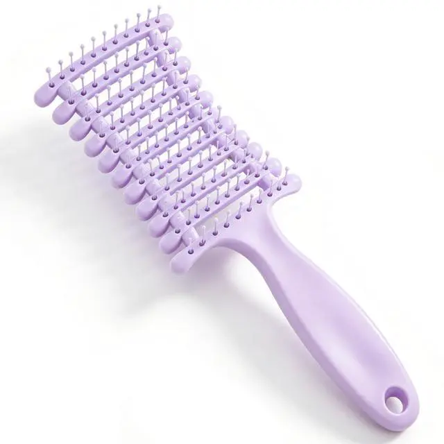 Main image of Brushes for Women,Detangling Brush for Natural,Curly,Straight,Wet and Dry Hair,Anti-Static Bristles(Purple)
