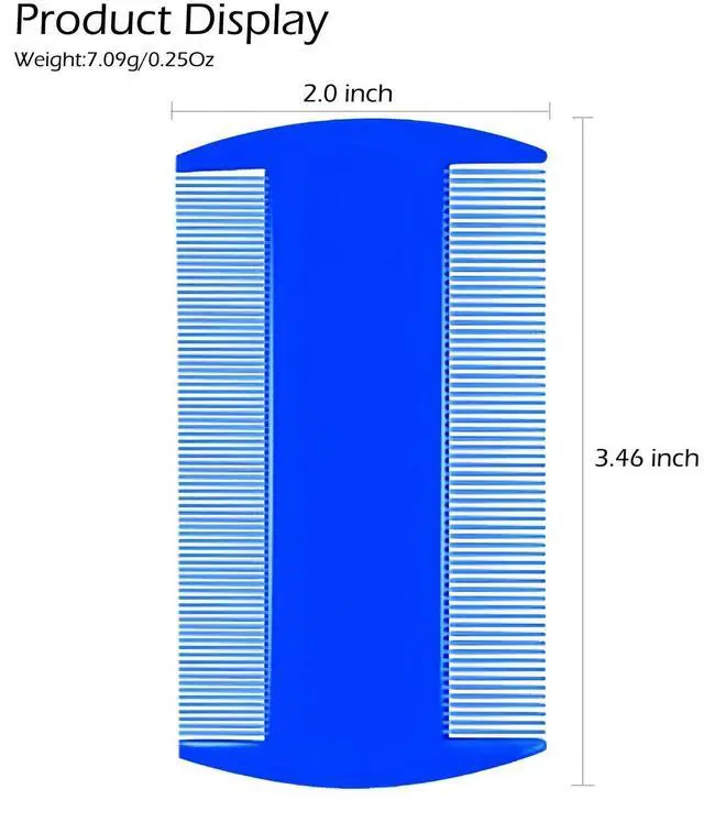 Alt view image 5 of 5 - YumFlan Double-Sided Fine Tooth Dandruff Comb, 5 Pack | Flake Removal, Scalp Buildup Care, Assorted Colors, Microlocs Maintenance, Cradle Cap Care, Reusable, Family Use
