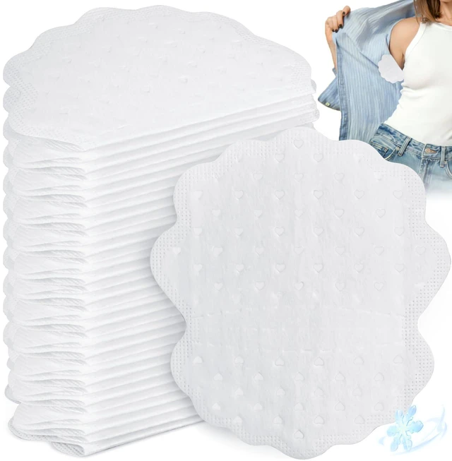 Main image of RAINFLOW 100 Pack Underarm Sweat Pads - Armpit Sweat Pads for Women & Men | Disposable Underarm Guards, Sweat Absorbing Shield, Clothes Prontection, Comfortable & Non Visible, Comfortable Unflavored