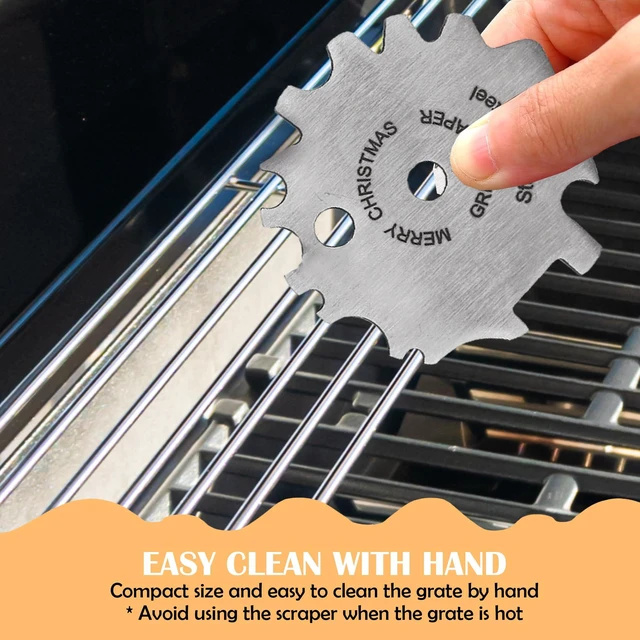 Alt view image 4 of 7 - Grill Scraper Stocking Stuffers for Adults Men Women Gifts Teens Gift for Men Who Have Everything Dad Christmas Mom Grandma Grandpa Him Her Stuffer Husband Ideas Boyfriend Father Kitchen Gadgets