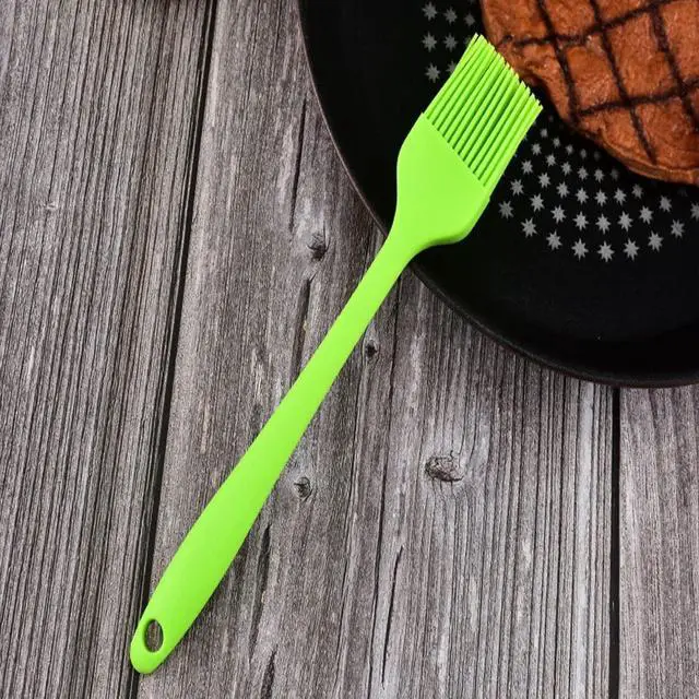 Alt view image 7 of 7 - Silicone brush, Oil Brush for BBQ Kitchen Cooking Baking and Grilling(3 PCS,Pink)
