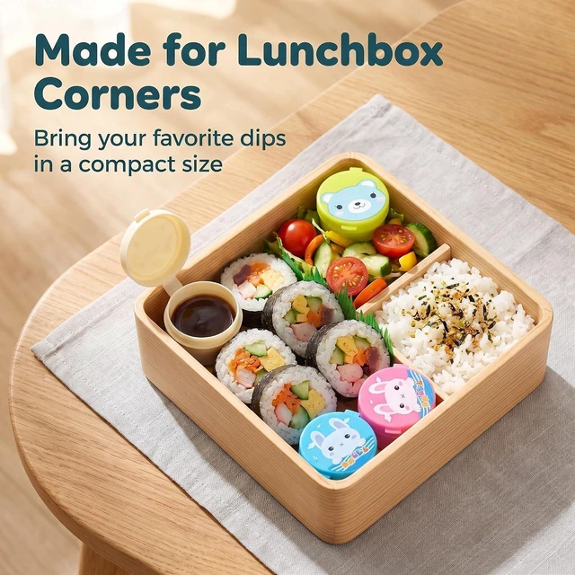 Alt view image 6 of 7 - 4Pcs Colorful Condiment Squeeze Bottle Adorable Appearance Decorative Practical Carrot Style Mini Salad Dressing Ketchup Bottle for Camping Condiment Squeeze Bottles, Dining and Entertaining