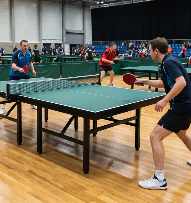 Alt view image 5 of 7 - Table Tennis Net, Table Tennis Net for Any Table for School Gym | Replacement Tennis Net (72" x 5.6", Black)