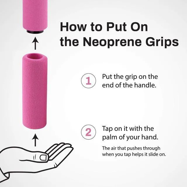 Alt view image 6 of 7 - Aero Speed Handle Grips (Pink)
