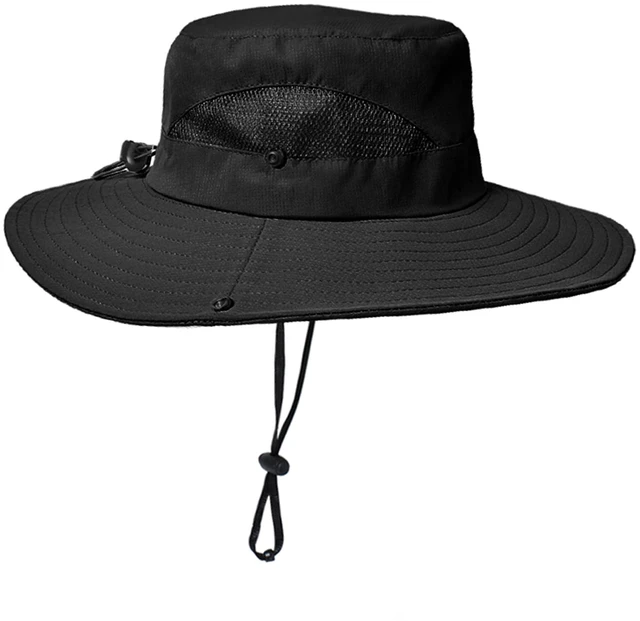 Main image of Mesh-Fishing-Hat Summer Boy-Girls Sun-Hat Wide-Brim Safari-Hat for 7-14Years Older