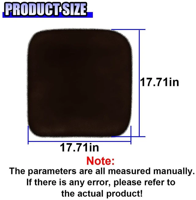 Alt view image 2 of 6 - Car Seat Cushion, Breathable Soft Faux Fur Auto Driver Seat Cover, Fluffy Warm Comfort Front Seats Protector Pad, Universal Car Interior Accessories for Truck Home Office (Coffee)