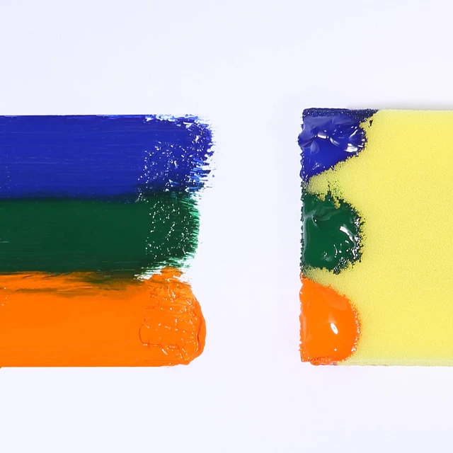 Alt view image 6 of 7 - Foam Paint Brushes, 2", 16 Pack, Yellow Sponge Brushes for Painting, Staining