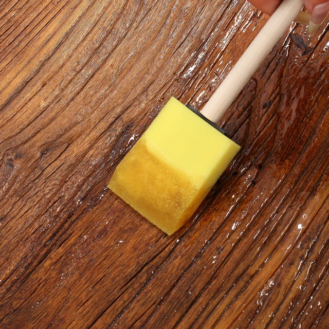 Alt view image 5 of 7 - Foam Paint Brushes, 2", 16 Pack, Yellow Sponge Brushes for Painting, Staining
