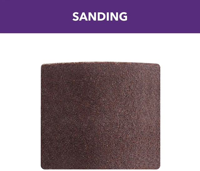 Alt view image 2 of 4 - 445 1/2" 240 grit Rotary Tool Sanding Bands, 6 Pack