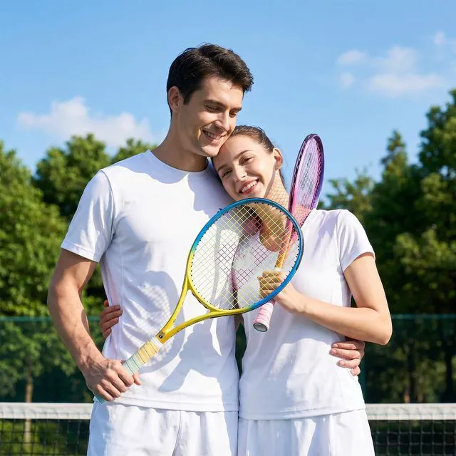 Alt view image 6 of 7 - 6Pcs Tennis Racket Grip Tape, Non-Slip Absorbent Tennis Grip Tapes | Gradient Color, Tennis Racket Grips Tape for Tennis Pickleball Badminton Golf Baseball Bat