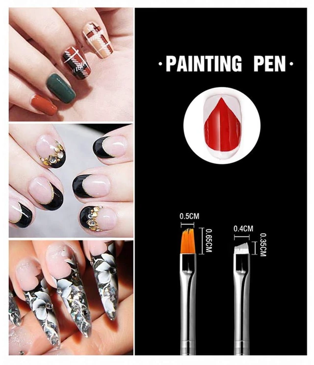 Alt view image 2 of 7 - 20PCS Nail Art Design Dotting Painting Drawing Polish Brush Pen Tools