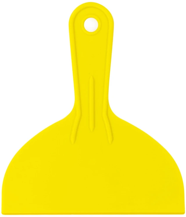 Alt view image 2 of 4 - 3 Plastic Putty Knives, 1.5-3-6 in Paint Scraper Set