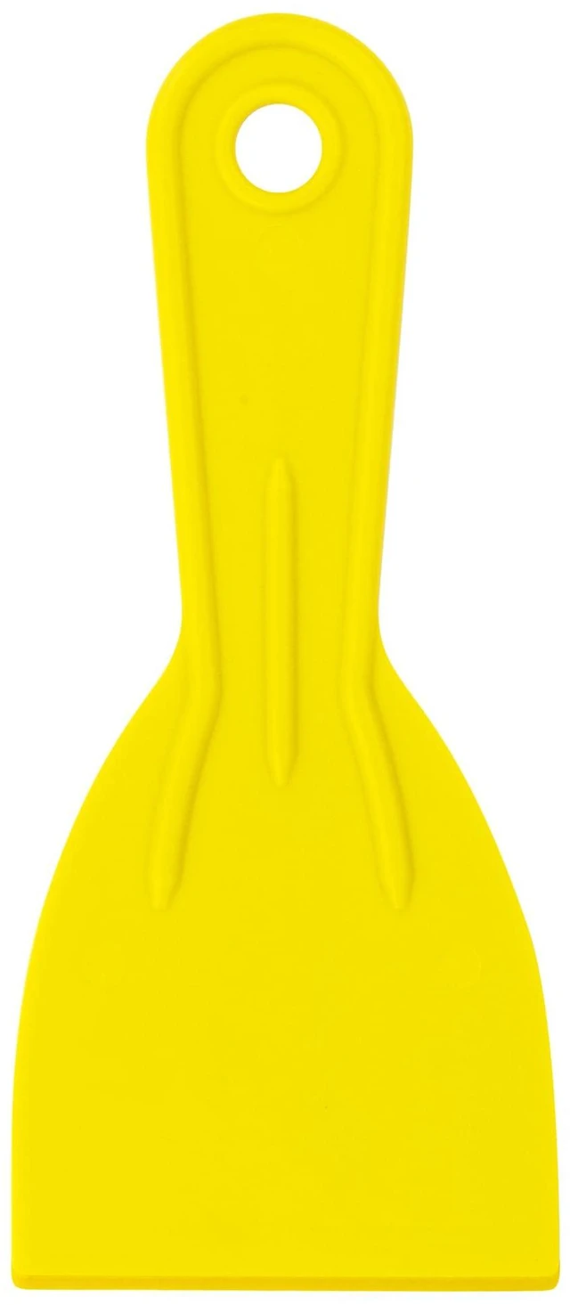 Alt view image 3 of 4 - 3 Plastic Putty Knives, 1.5-3-6 in Paint Scraper Set