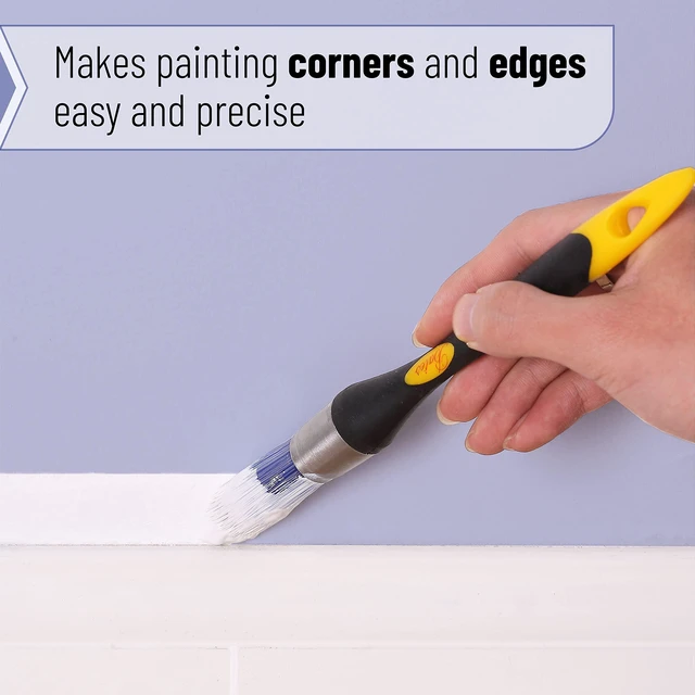 Alt view image 3 of 7 - Trim Brush, 0.75 Inch Edge Painting Tool, Trimmer Edger
