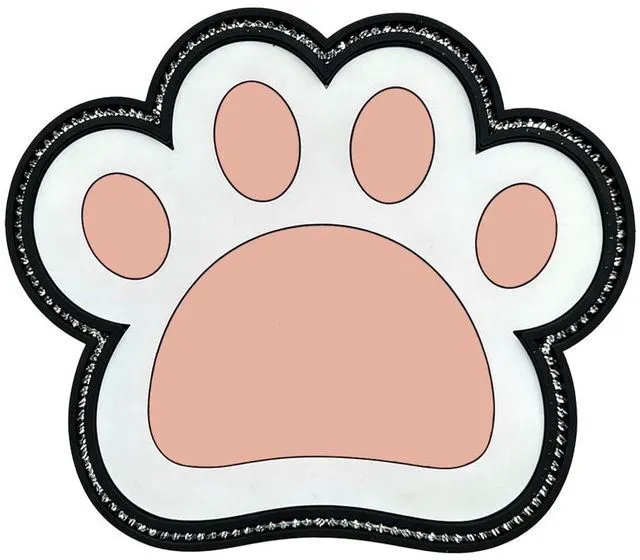 Main image of Bling Bear Claw Car Dashboard Non Slip Mat, Rhinestone Car Dashboard Grip Pad, Vehicle Strong Sticky Pads for Cell Phone, Sunglass, Key, Glass, Electronic Devices (Pink)