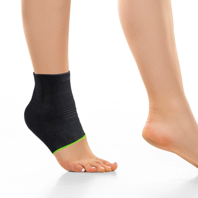 Alt view image 3 of 6 - Ankle Brace Compression Sleeve, Ankle Support Socks for Work, Gym, Sports, Plantar Fasciitis Foot Comfort Sleeve (1, Medium)